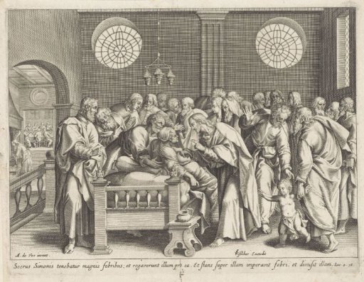 Christ Healing Peter's Mother-in-Law