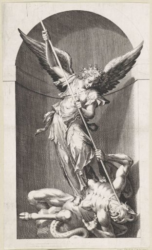 Archangel Michael Slaying the Devil