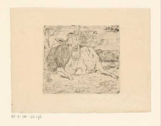 Reclining Cow