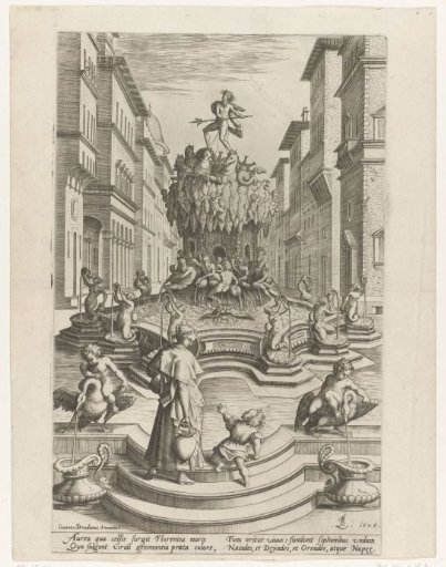 Neptune Fountain in Florence