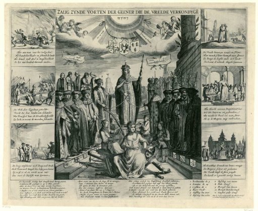 Allegory on the Peace of Westphalia in 1648