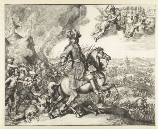 Victory of William III at the Boyne, 1690