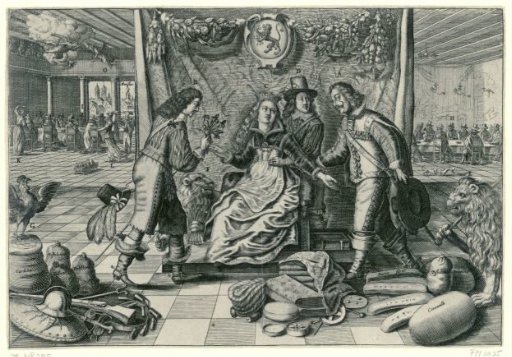 Courtship of the Dutch Bride, ca. 1647-1648