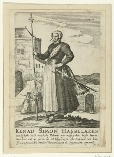 Portrait of Kenau Simonsdochter Hasselaer