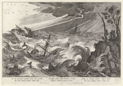 Autumn: Storm at Sea