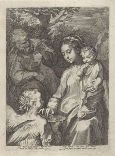 Mary Feeding the Child
