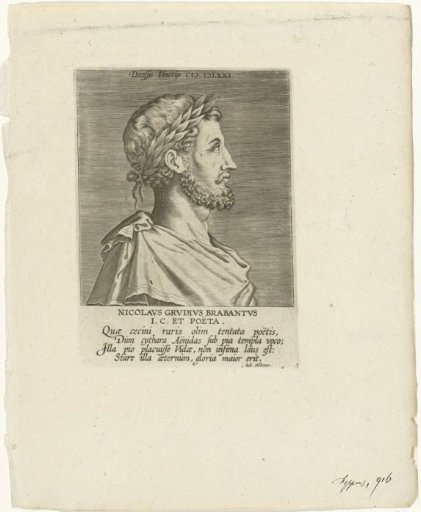 Portrait of Nicolaas Grudius
