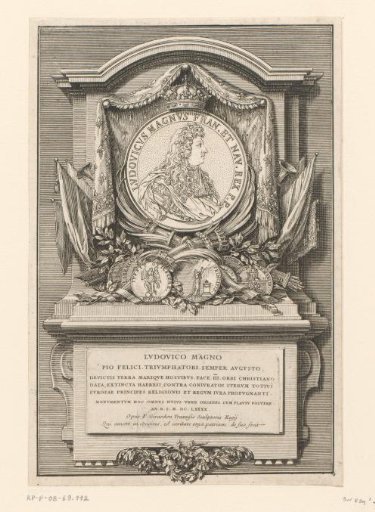 Monument in Honor of Louis XIV in the Town Hall of Troyes