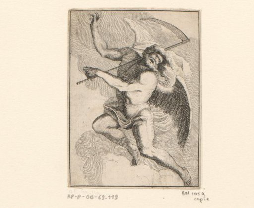 Winged Saturn with Sickle
