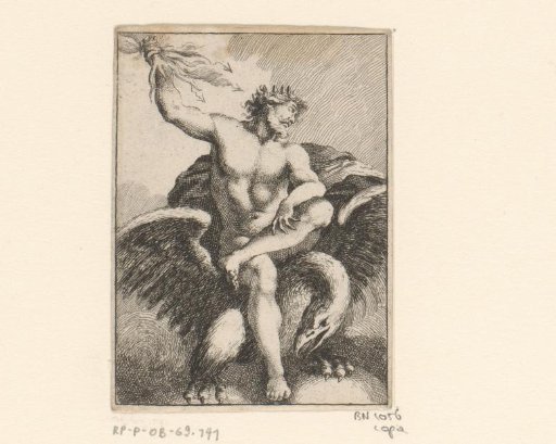 Jupiter Sitting on an Eagle
