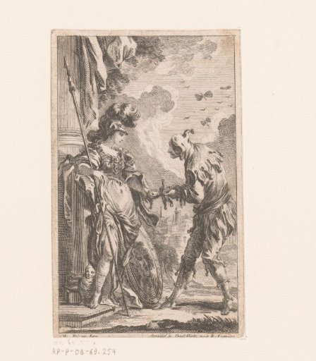 Jester gives a jester doll to Minerva