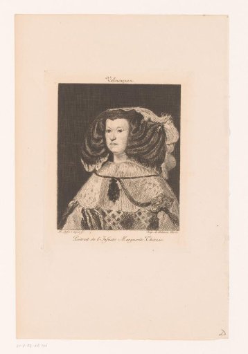 Portrait of Margaretha Theresia of Spain
