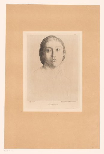 Head of a woman