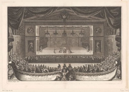 Performance of 'Le Malade Imaginaire' by Molière in the Gardens of Versailles