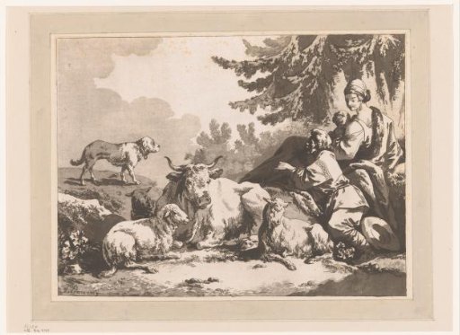 Resting shepherds