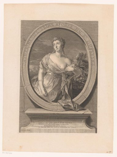 Portrait of Catherine-Marie-Jeanne Quinault-Dufresne in the Role of Dido