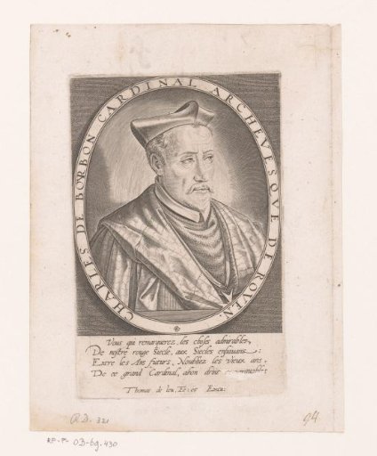 Portrait of Charles of Bourbon