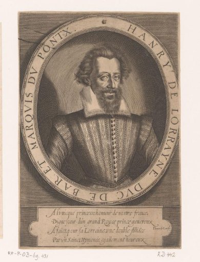 Portrait of Henry II the Good, Duke of Lorraine