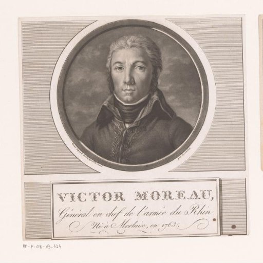 Portrait of Jean Victor Marie Moreau