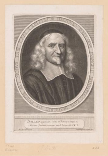 Portrait of Jean Daillé