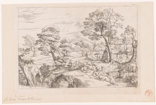 Landscape with the Holy Family