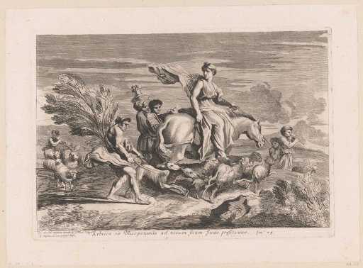 Rebecca departs from Mesopotamia