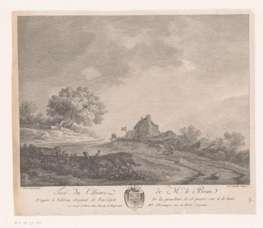 Landscape with Inn by the Road