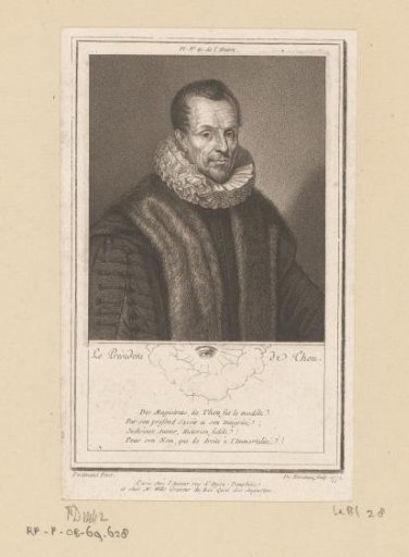 Portrait of Jacques-Auguste de Thou