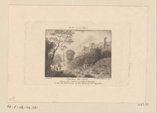 River Landscape with Washerwomen