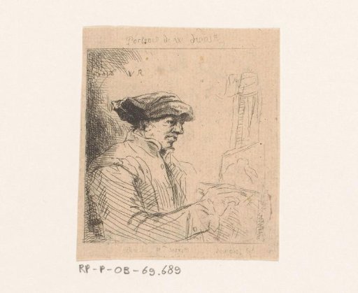 Man at an easel