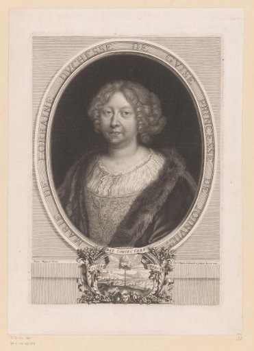 Portrait of Marie de Lorraine, Duchess of Guise