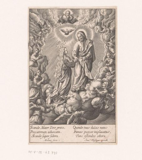 The Ascension of Mary with the Trinity