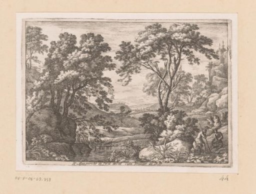 Landscape with Resting Man and Woman