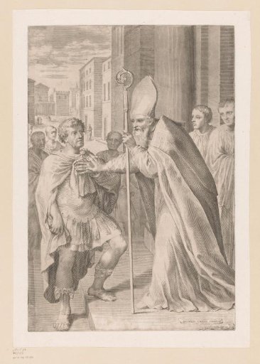 Saint Ambrose Forbids Emperor Theodosius Access to the Church