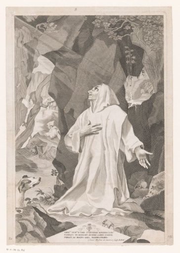 Saint Bruno Kneeling in a Cave