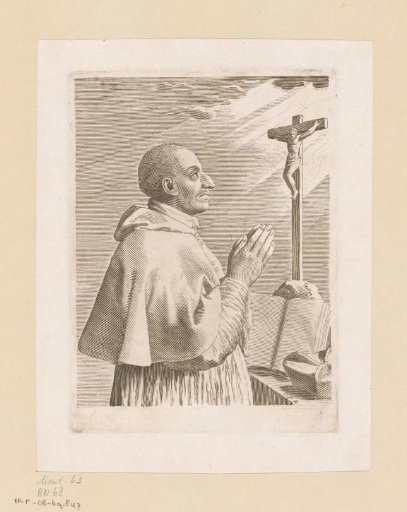 Saint Charles Borromeo in Prayer