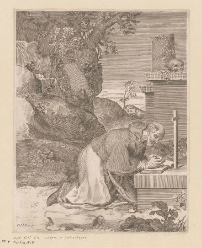 Saint Claudius in Prayer