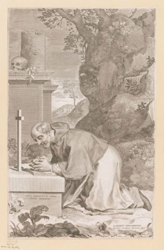 Saint Claudius in Prayer