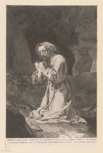 Saint Francis of Assisi in Prayer