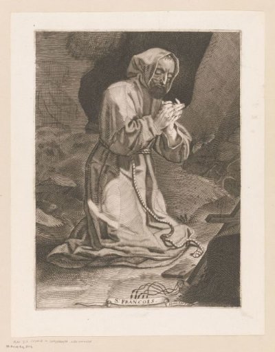 Saint Francis of Assisi in Prayer