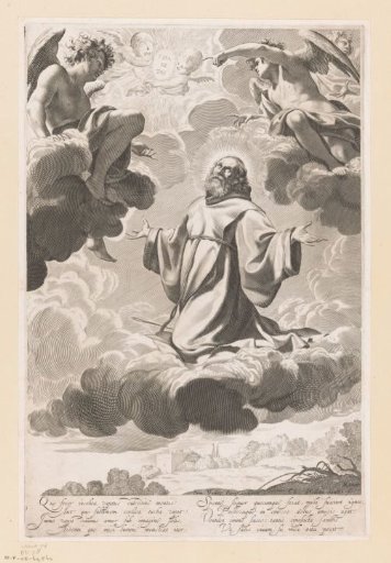 St. Francis of Paola in ecstasy