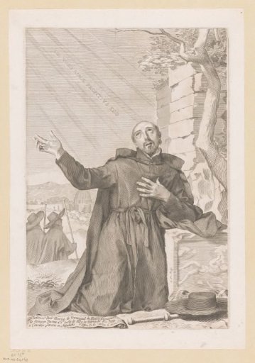 St. Ignatius of Loyola in ecstasy