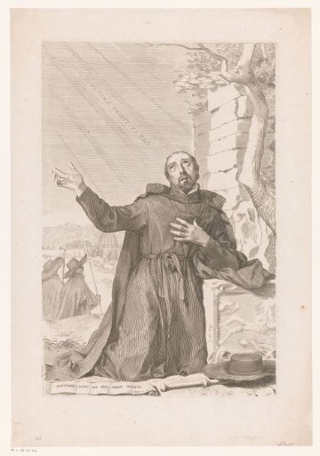 St. Ignatius of Loyola in ecstasy
