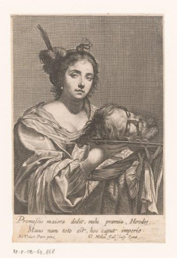 Herodias with the head of John the Baptist