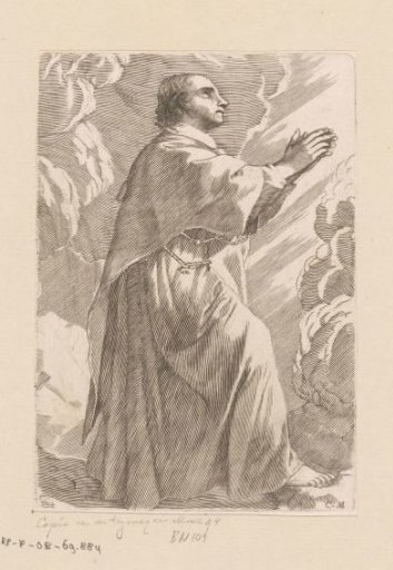 Praying saint