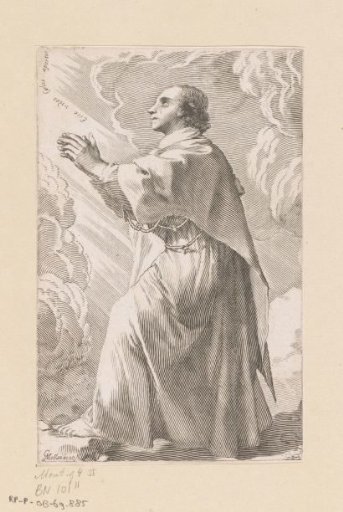 Praying saint