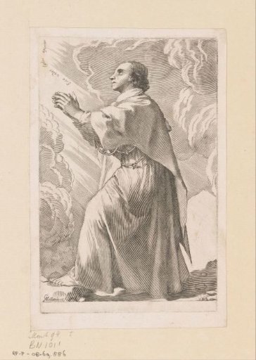 Praying saint