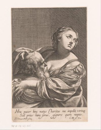 Caritas Romana: Cimon feeds his father Pero