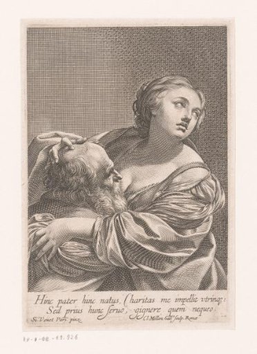 Caritas Romana: Cimon feeds his father Pero