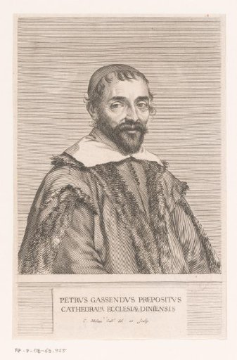 Portrait of Pierre Gassendi